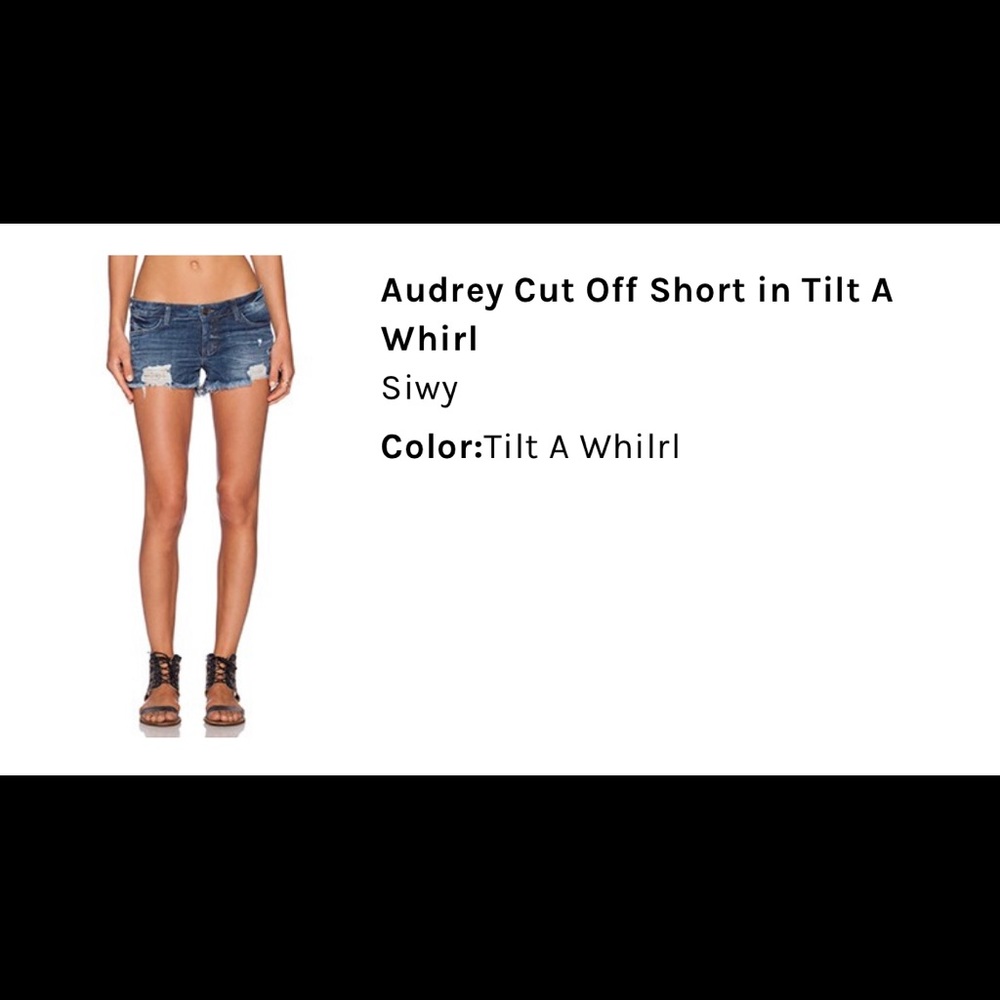 Siwy Audrey Cut Off shorts
